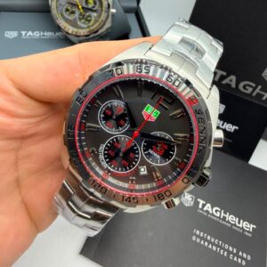 Tag Heuer Senna F1 Aço 46MM Bateria