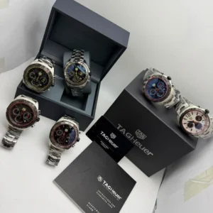 Tag Heuer Senna F1 Aço 46MM Bateria