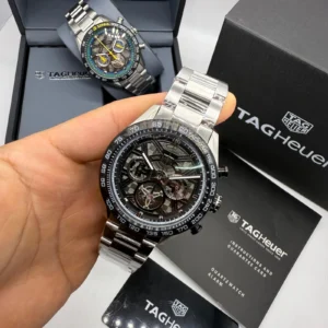 Tag Senna Eskeleto 44MM Bateria