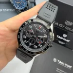 Tah Heuer Porsche Borracha 44MM Bateria